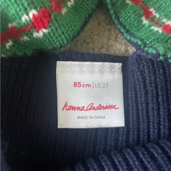 Hanna Andersson Holiday Gnome Jumper size 2T - Picture 3 of 5